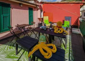 A balcony or terrace at El Nin Apartment with Terrace