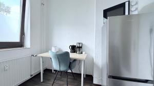 Kuchyň nebo kuchyňský kout v ubytování Apartments für Firmen & Monteure Zentral in Kiel