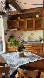 Køkken eller tekøkken på Appartamento Montebello