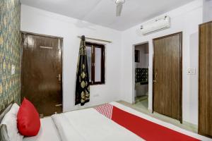 Postel nebo postele na pokoji v ubytování Super Hotel O Blissbourn