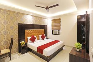 Voodi või voodid majutusasutuse P S Grand By Iconic Near Delhi International Airport toas