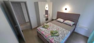 Postel nebo postele na pokoji v ubytování Villa Grafenberg Ulcinj