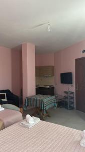 Μια τηλεόραση ή/και κέντρο ψυχαγωγίας στο Armela Guest House