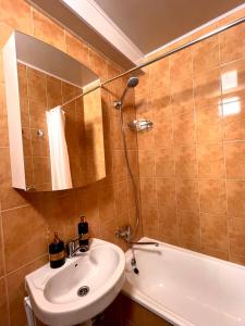 Ένα μπάνιο στο Apartamentai Vanagupės banga +14 φωτογραφίες