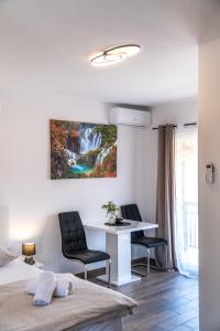 Posezení v ubytování Guest House Mačić