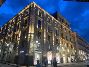 The building in which a vendégházakat is located