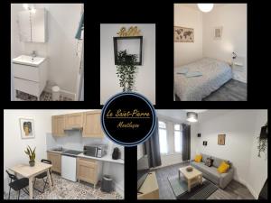 Kuchyň nebo kuchyňský kout v ubytování Hyper centre T2 Montluçon + 2 fotografie