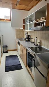 Η κουζίνα ή μικρή κουζίνα στο Ferienwohnung Beti