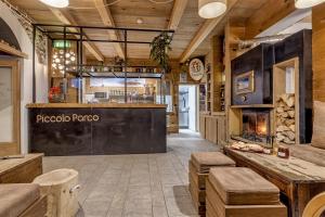 Ruang duduk di Hotel Piccolo Parco