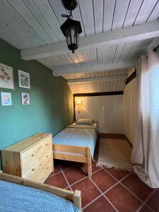 Voodi või voodid majutusasutuse Vila Timok toas