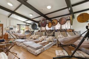 Posezení v ubytování Clover at Gorslwyd - Sound Retreat