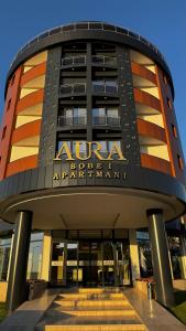 Budova, kde se aparthotel nachází