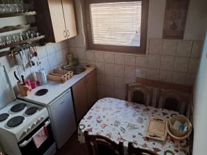 Kuchyň nebo kuchyňský kout v ubytování Planinska Kuća Dušan