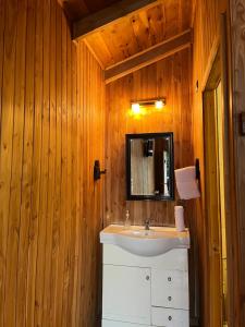 Kopalnica v nastanitvi Hostal Chumay