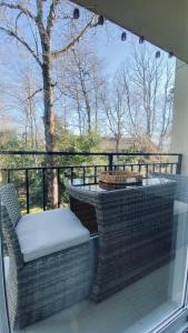 Balkón nebo terasa v ubytování Pucón, Departamento con WiFi, cerca del Centro y Ski