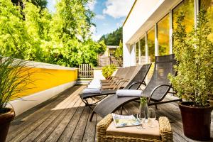 Zahrada ubytování Der Thaller - Wirtshaus - Restaurant - Hotel