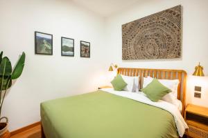 Katil atau katil-katil dalam bilik di Huma Yogyakarta Hostel