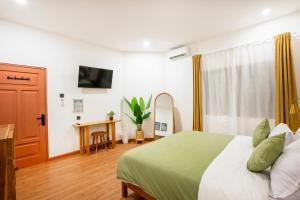 Katil atau katil-katil dalam bilik di Huma Yogyakarta Hostel