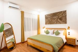 Katil atau katil-katil dalam bilik di Huma Yogyakarta Hostel