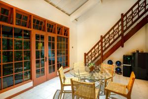Ruang duduk di Huma Yogyakarta Hostel