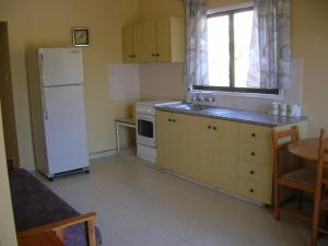 Kuchyň nebo kuchyňský kout v ubytování Marios Apartments