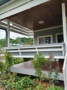 Balkón nebo terasa v ubytování บ้านแม่โฮมสเตย์