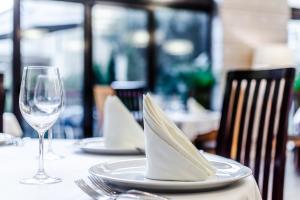Restaurace v ubytování Hospedería Pax