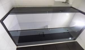 Salle de bains dans l'établissement Danieri Asunción Hotel