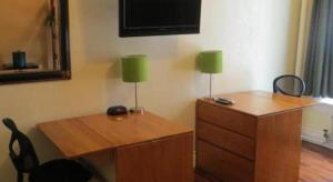 TV a/nebo společenská místnost v ubytování Post Hotel
