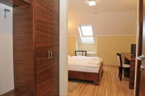 Postel nebo postele na pokoji v ubytování Mizse Motel