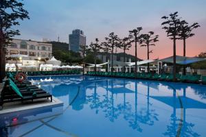 Bazén v ubytování Banyan Tree Club & Spa Seoul nebo v jeho okolí