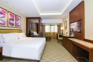 TV a/nebo společenská místnost v ubytování New Regent Hotel