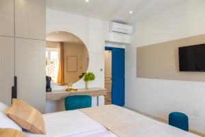 Posteľ alebo postele v izbe v ubytovaní 48 Luxury Apartment Split
