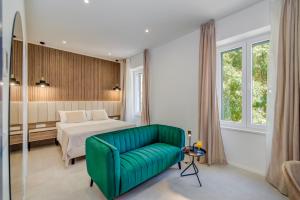 Posteľ alebo postele v izbe v ubytovaní 48 Luxury Apartment Split