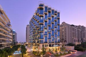 O edifício onde o aparthotel está situado