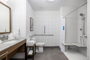 Koupelna v ubytování Hampton Inn & Suites Moline-Quad City Int'l Aprt