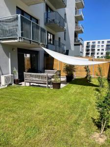 Zahrada ubytování Apartment 1