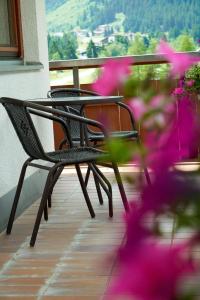 Balkón nebo terasa v ubytování Alpine B&B
