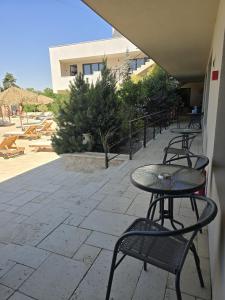 Balkón nebo terasa v ubytování Complex Casa Ani