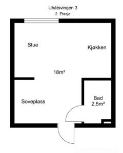 Afbeelding uit fotogalerij van Koselig studioleilighet in Trondheim