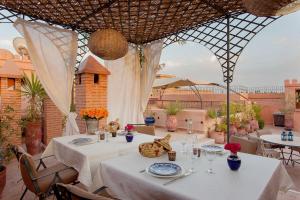 Restaurace v ubytování Riad Soundouss