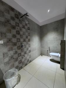 Koupelna v ubytování Hotel Midtown