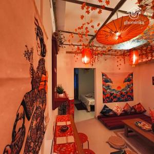 Posezení v ubytování Natsukashii by Ghorsirika