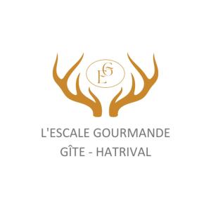 a logo for a german christmas at L'Escale Gourmande in Hatrival