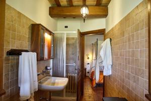 A bathroom at Agriturismo S. Apollinare