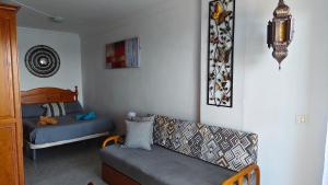 Posezení v ubytování Acogedor Apartamento en Playa San Marcos, Icod de los Vinos