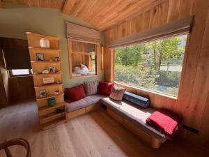 Chalet Meta by Brennus Chamonix的休息区