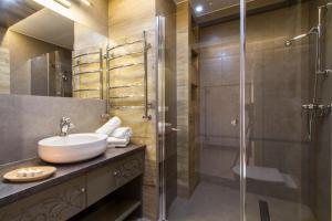 Kúpeľňa v ubytovaní Zakopane Apartamenty Skibówki + 32 fotografií
