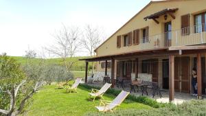 A garden outside Agriturismo S. Apollinare