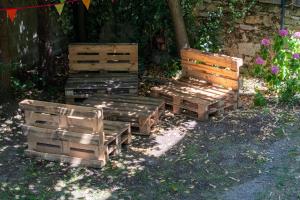Jardín al aire libre en Studio lumineux et fonctionnel Nantes